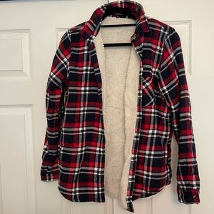 Flannel with Sherpa lining